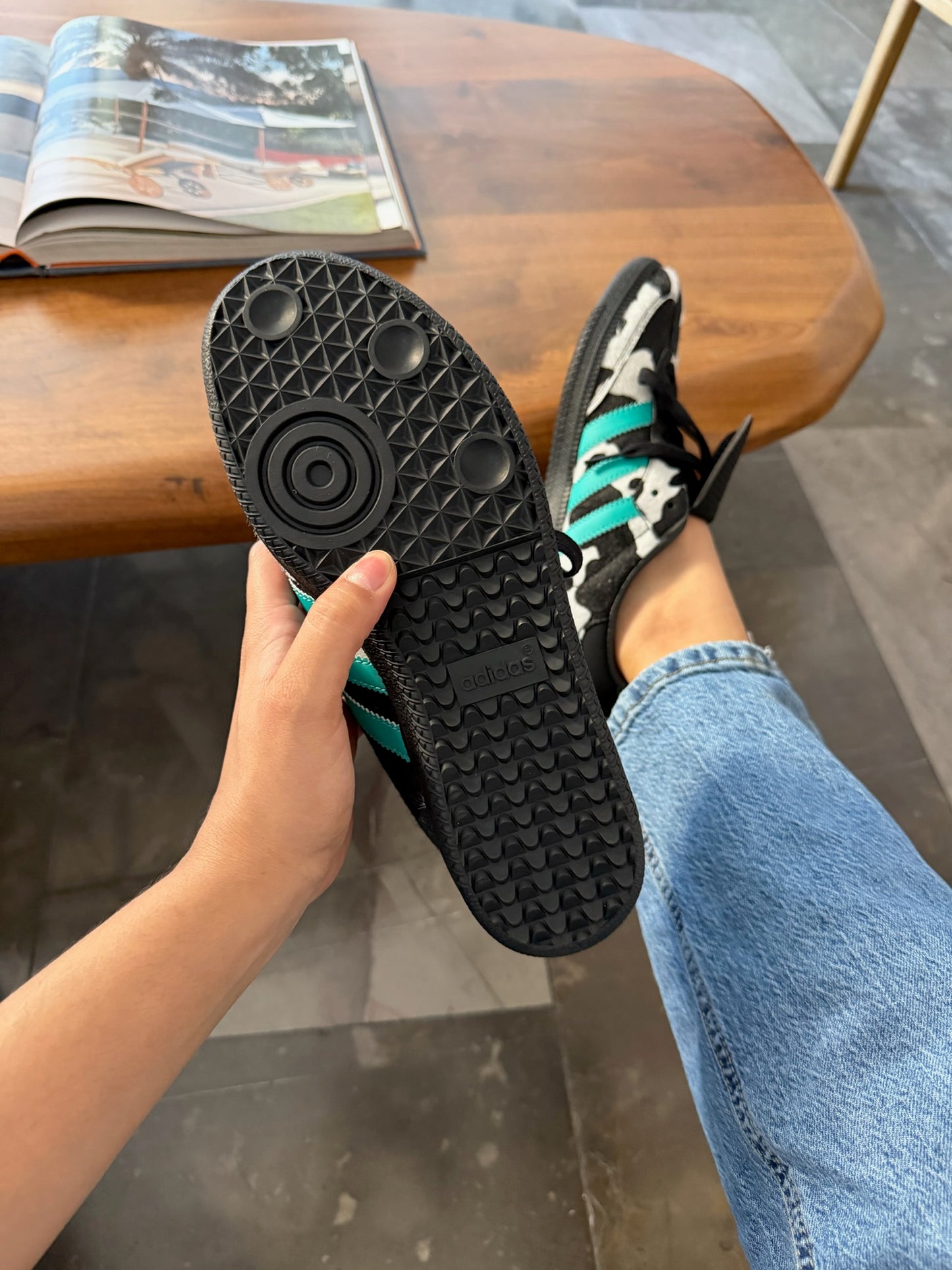 Adidas Samba Cow Green