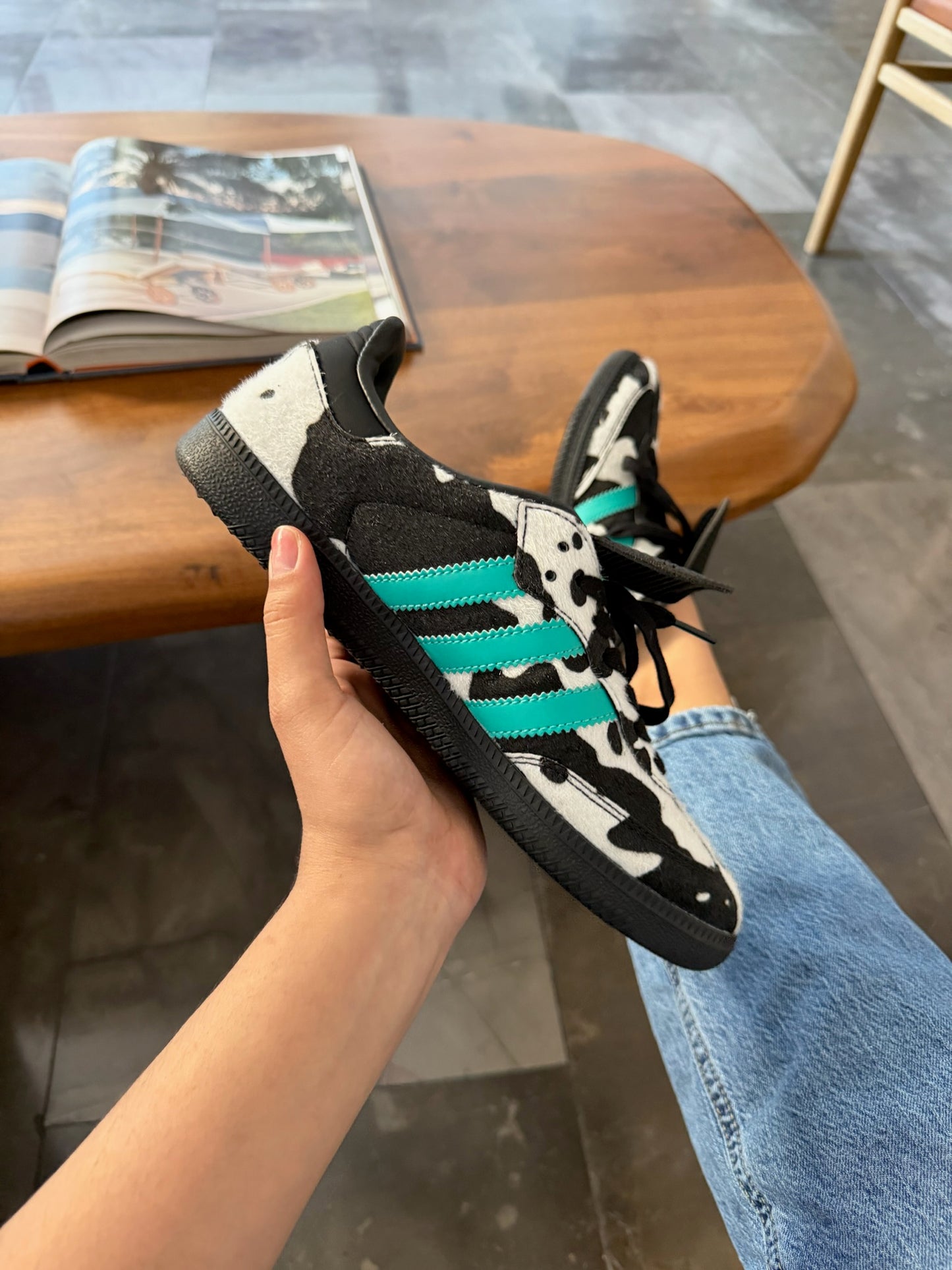 Adidas Samba Cow Green