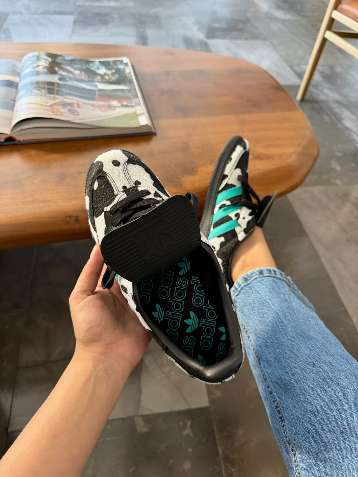 Adidas Samba Cow Green