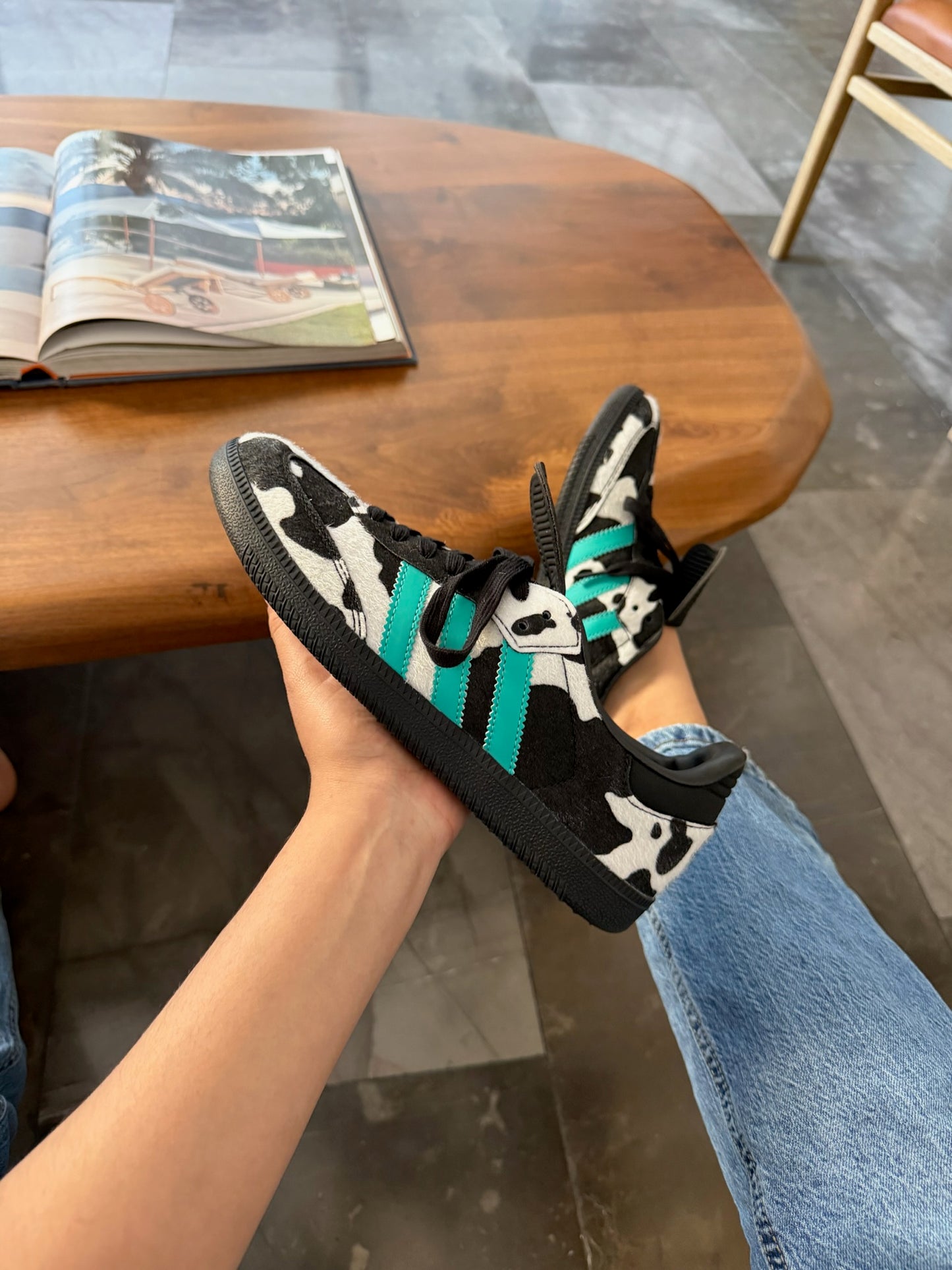 Adidas Samba Cow Green