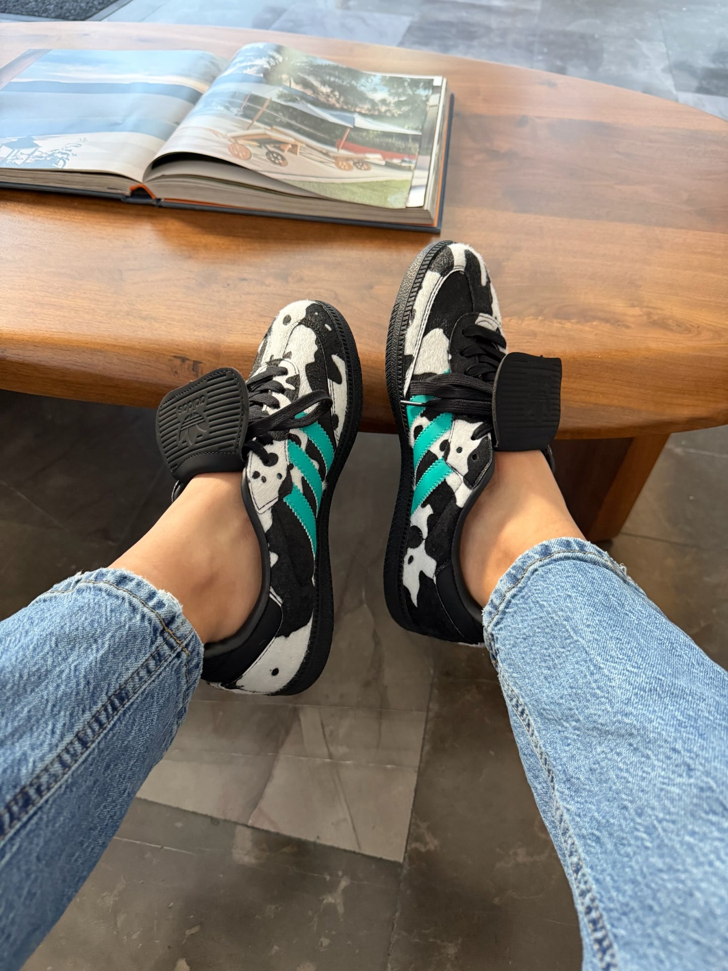 Adidas Samba Cow Green