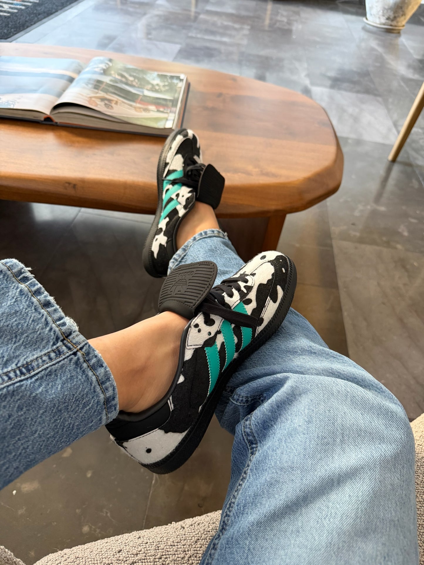 Adidas Samba Cow Green